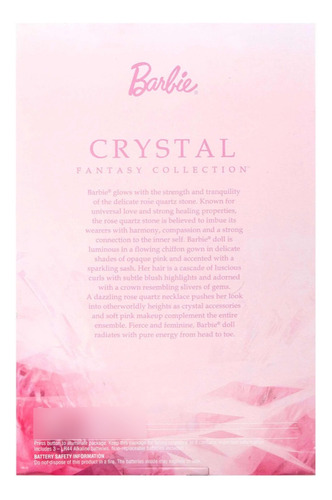 Barbie Signature Crystal Fantasy Collection Pink Opalmattel