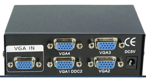 Gva 4 Em 1 Splitter Uma Entrada E 4 Saidas