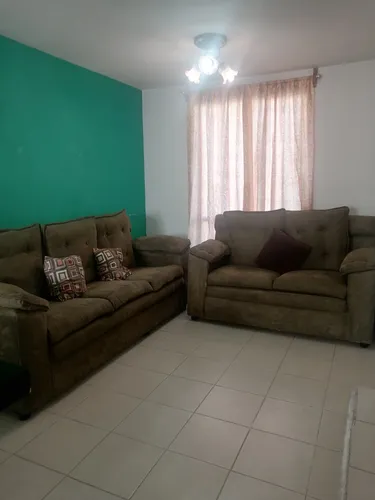 Se Renta Casa Amueblada, Con Estacionamiento, Jardín Y Vigi