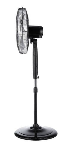 Ventilador De Pie Peabody Pe-vp350 20 3 Paletas De Metal Color de la estructura Negro Color de las aspas Plateado Diámetro 20