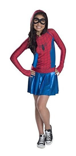 Rubies Marvel Classic, Disfraz Para Niños, Spider-girl, Vest