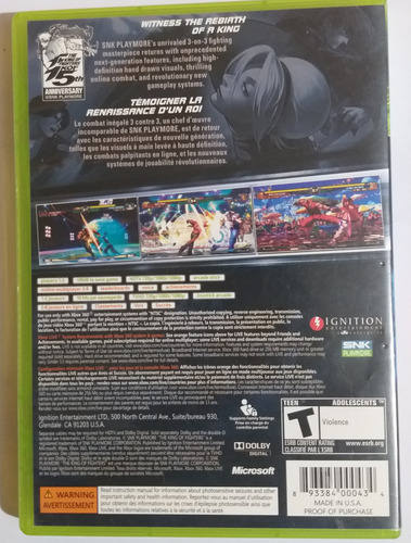 The King Of Fighters Xii (Usado)