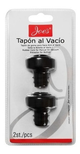 Set 2 Tapones De Bomba De Vacío Para Vino