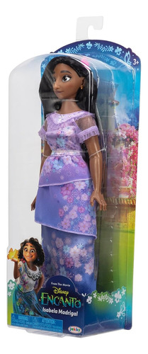 Disney Encanto Muñeca Isabela Madrigal 28 Cm De Altura