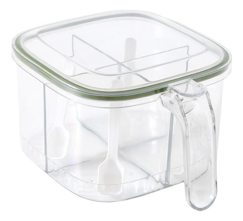 Caja De Condimentos 4 Compartimentos De Almacenamiento Botes