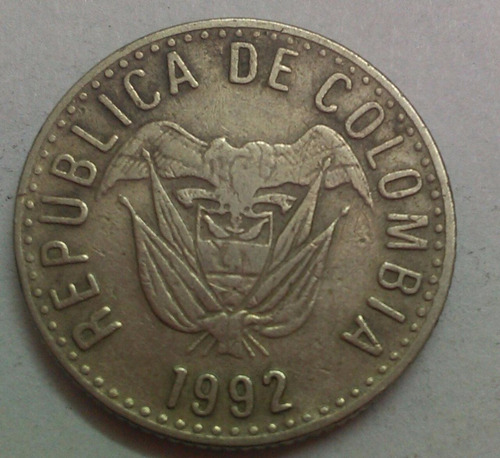 Colombia Moneda 10 Pesos 1992