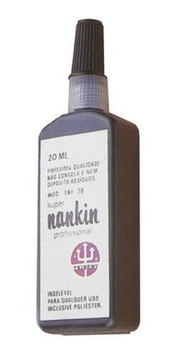 2 Tintas Nanquim Trident 20 Ml. + 1 Detergente Desiscrustant