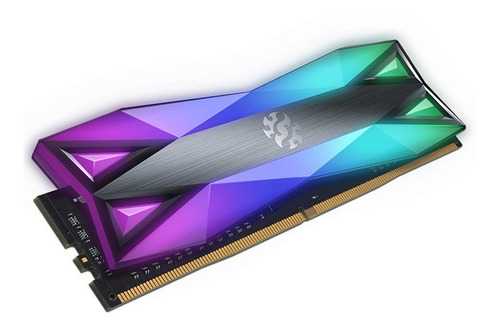 Memoria Xpg D60 Rgb, Ddr4 Pc4-25600 (3200mhz), Cl14, 16gb.