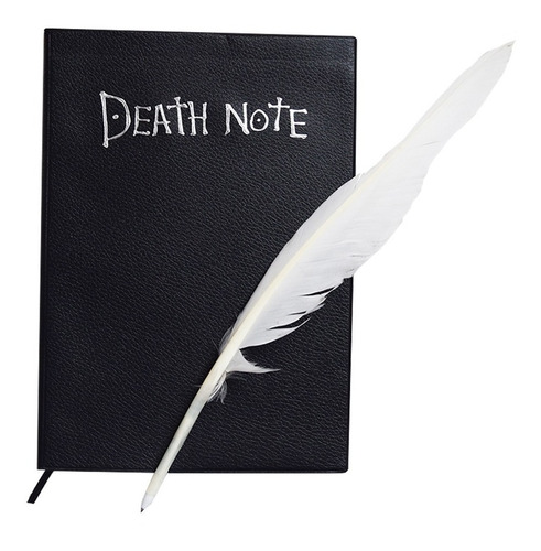 Imagen 1 de 6 de Cuaderno Death Note Con Pluma