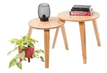 Comprar Mesa Ratona Redondas Nido Madera Paraiso Diseño I Mite