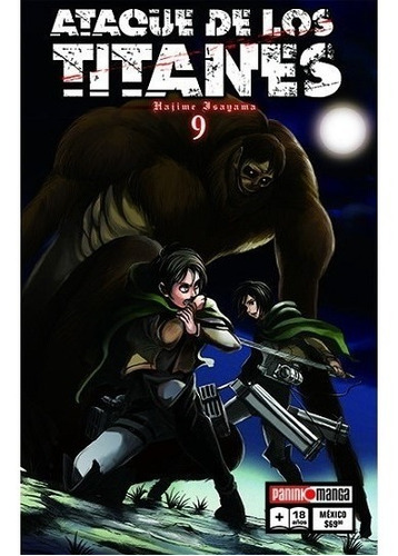 Manga Ataque De Los Titanes N°9, Hajime Isayama, Panini