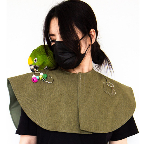 De 2x Parrot Anti Scratch Shoulder Protector Anti Bite Para