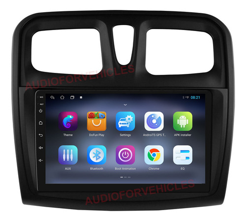 For Android Stereo Renault Logan 2 2012-2019 Carplay 32g