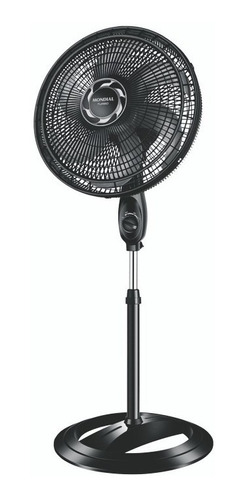 Ventilador Coluna 40cm Turbo Vt-40c Preto E Prata Mondial