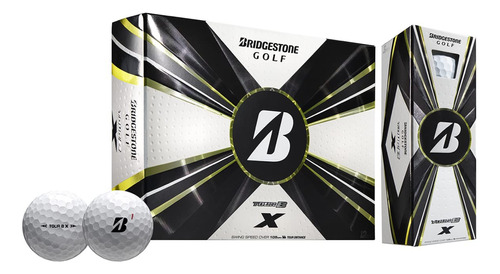 Bridgestone Golf 2022 Tour B X Pelotas De Golf Blancas