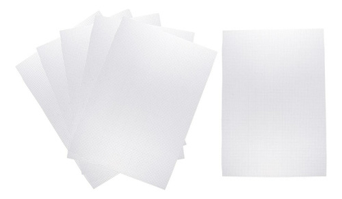 6 Units Of Plastic Mesh Canvas For Stitch Embroidery
