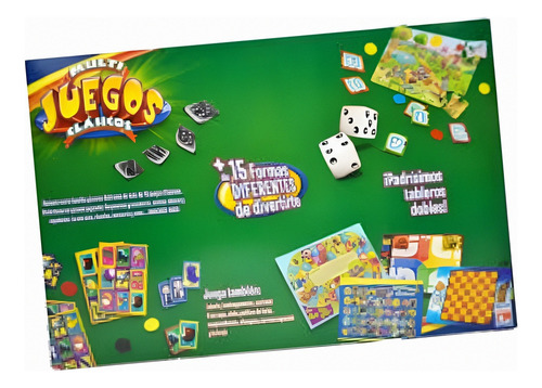 Multijuegos Clásicos, Juego De Mesa Para Toda La Familia