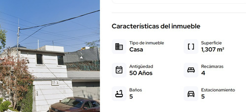 Oportunidad Casa En Venta Sobre Creston En Jardines Del Pedregal, Afr06