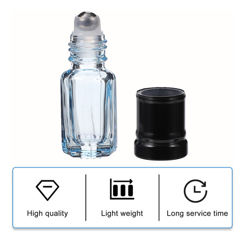 Rodillo De 8 Botellas De Aceite Esencial De 3 Ml Para Botell