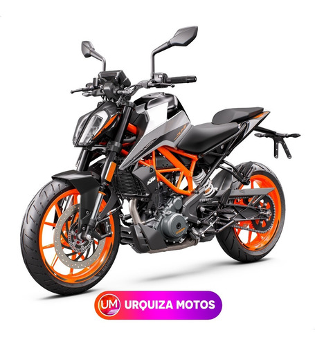 Imagen 3 de 9 de Moto Ktm Duke 390 Nuevo Color 0km Urquiza Motos 2023