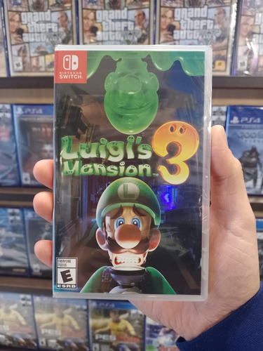 Luigis Mansion 3 Nintendo Switch Fisico Sellado
