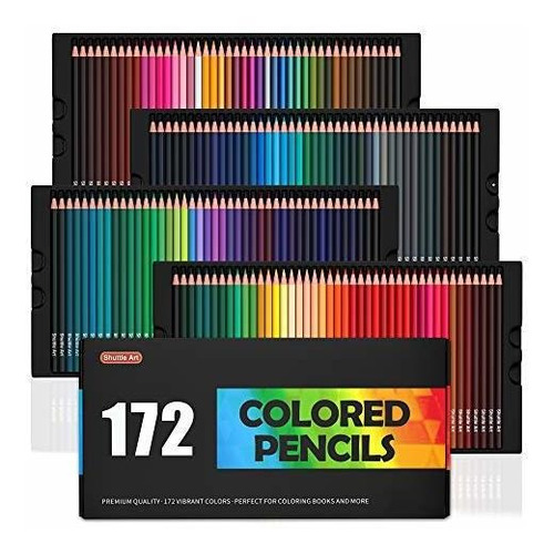 172 Lápices De Colores, Juego De Lápices De Colores D...