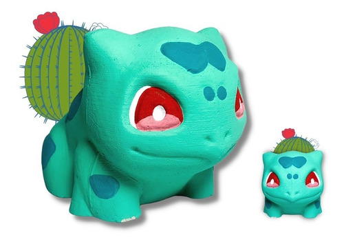 Molde Para Maceta Pokemon Bulbasaur