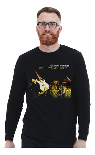 Polera Ml Glenn Hughes Live In Wolverhampton Rock Impresión