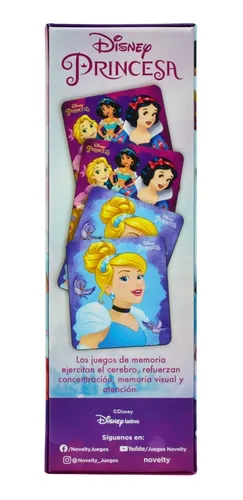 Jogo Da Memória Disney Princesas 54 Cartelas Grow Nfe