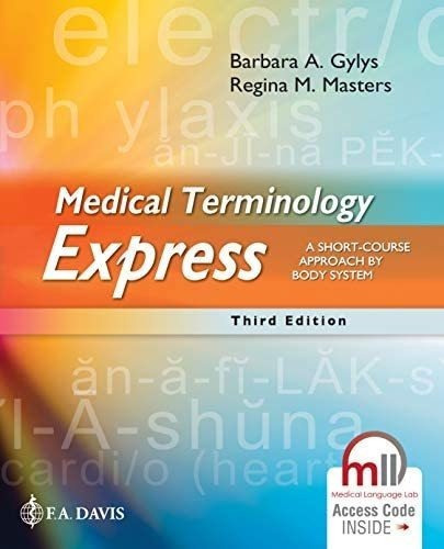 Libro: Medical Terminology Express: A Short-course By Body