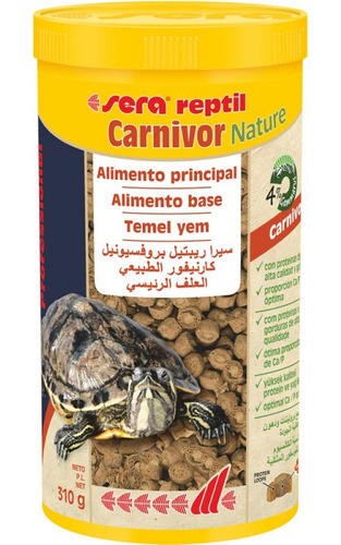 Sera Carnivor Nature 1000 Ml  - Envíos A Todo Chile