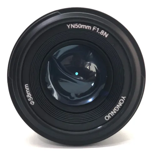 Combo Lente Yongnuo 50mm 1.8 Nikon Con Filtro 58mm Mrc Uv