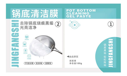 Filme De Limpeza De Escória Pot Grey Cleaning Patch Cleaner