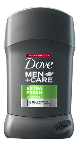 Antitranspoirante Masculino Dove Barra Extra Fresh 50g