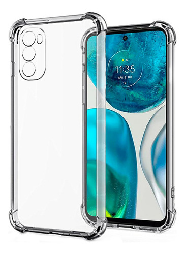 Estuche Forro Clear Transparente Antigolpe Motorola G52