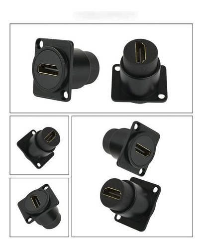 Shanfeilu Hdmi D Conector De Montaje De Panel Extender La A
