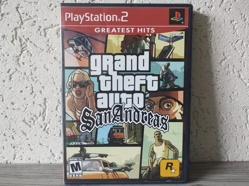 Gta San Andreas Gh - Ps2 - Original - Fisico - Desconto no Preço