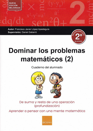 Libro - Dominar Los Problemas Matemáticos 2º Primaria 