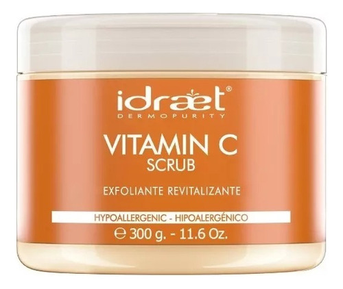 Idraet Vitamin C Scrub - Crema Gel Exfoliante Revitalizante