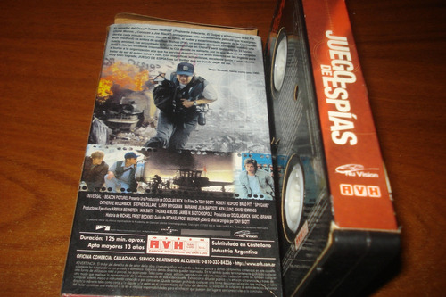 Vhs Juego De Espías ( Spy Game, 2001) (Usado)