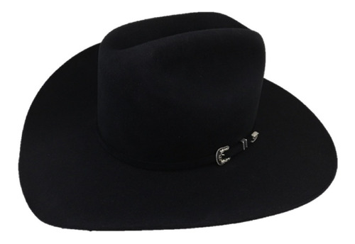 Sombrero Texana 6 X Marca Stetson Negro Lana Pelo Conejo