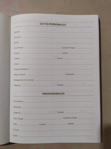 Agenda Ejecutiva Precio Por 3 Piezas De 21cm X 15cm
