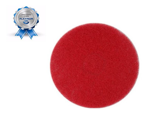 Disco Vermelho 500mm P/ Enceradeiras Lavadoras Lavagem Suave
