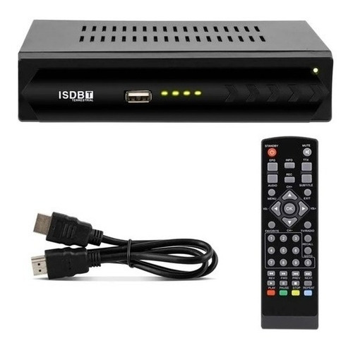 Set Top Box - Conversor E Receptor Digital Full Hd
