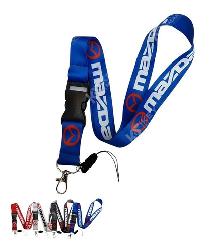 Lanyard Mazda Llavero Para Autos Y Más