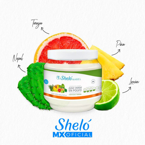 Imagen 8 de 8 de Jugo Verde Y Bebida De Caralluma - Sheló Nabel / Súper Pack