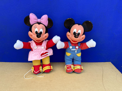 Peluche Didactico Mickey Y Minnie Mouse Muy Bonitos