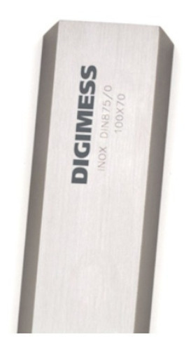 Esquadro Aço Inox C/fio(classe 0) 150x100mm Digimess 170.008 Cor Cinza