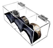 Comprar Exhibidor De Relojes, Acrílico, 3mm (exhibe 3 Relojes)