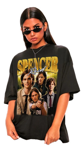 Playera Inteligente Spencer Reid, Camiseta Mentes